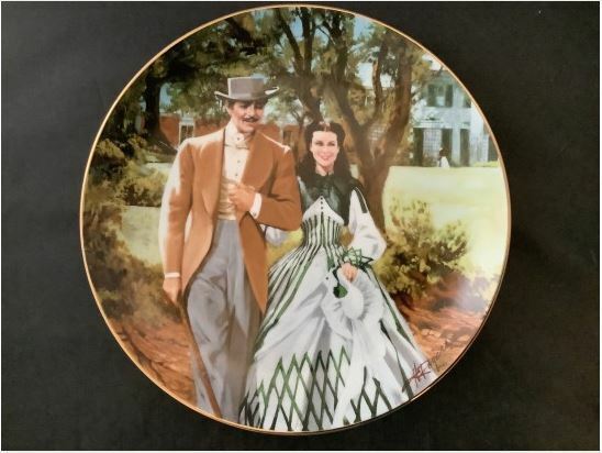 Gone With The Wind: Golden Anniversary Collectors Plate "home To Tara" - China