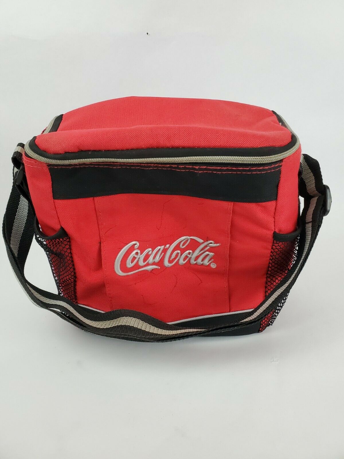 Coca-Cola Vintage Lunch Bag Insulated Coke Lunch Box Cooler *Read*