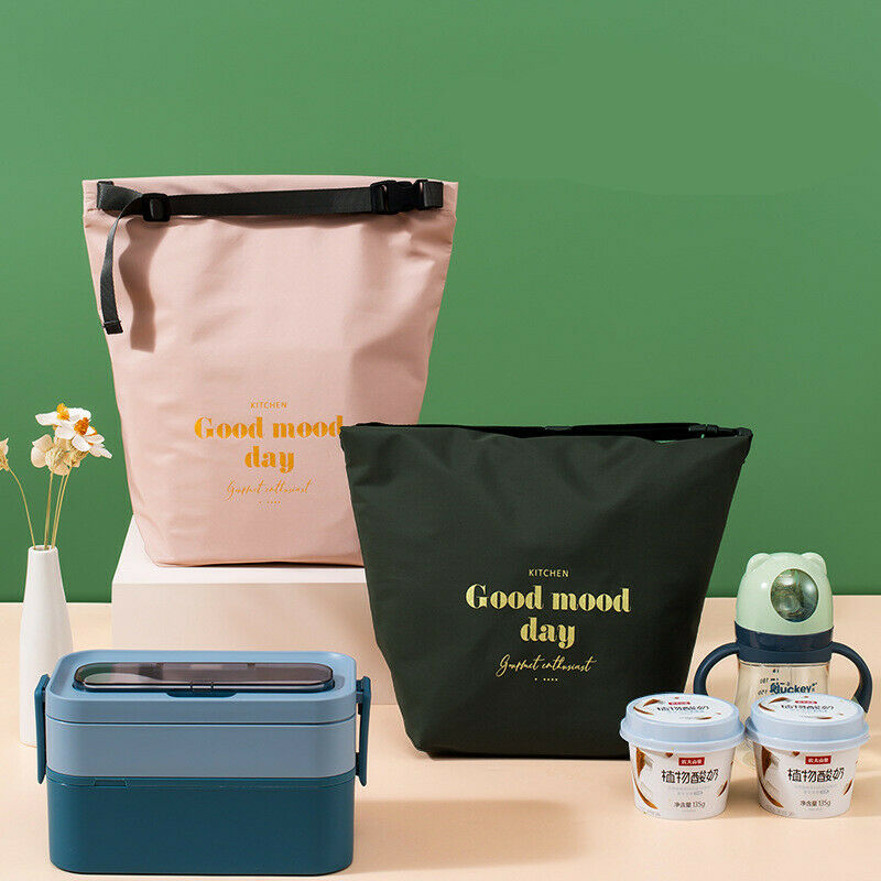 Lunch Bag Insulated Portable Food Bag Tote Bag Waterproof Bento Bag with Handle