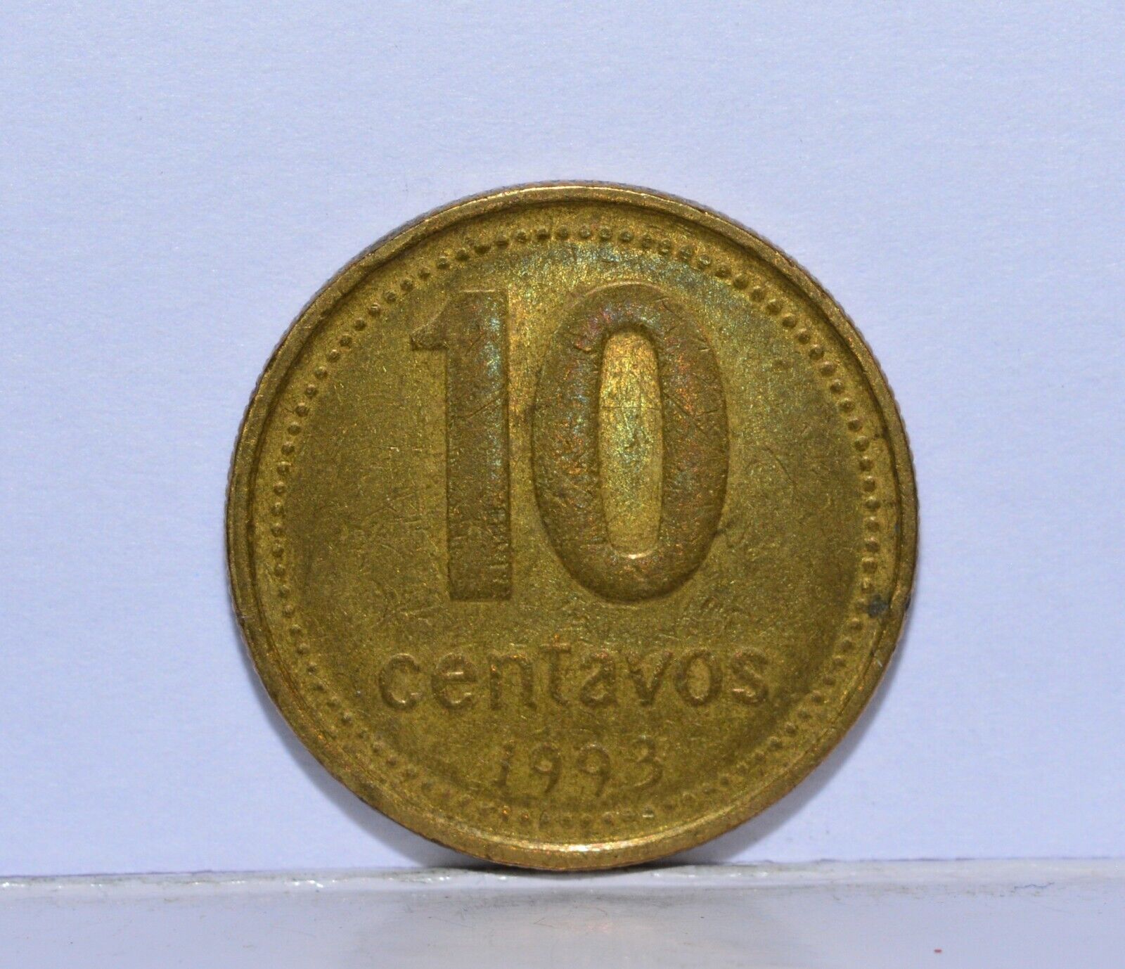 1993 Argentina 10 Centavos World Coin - Free Shipping Within Us!