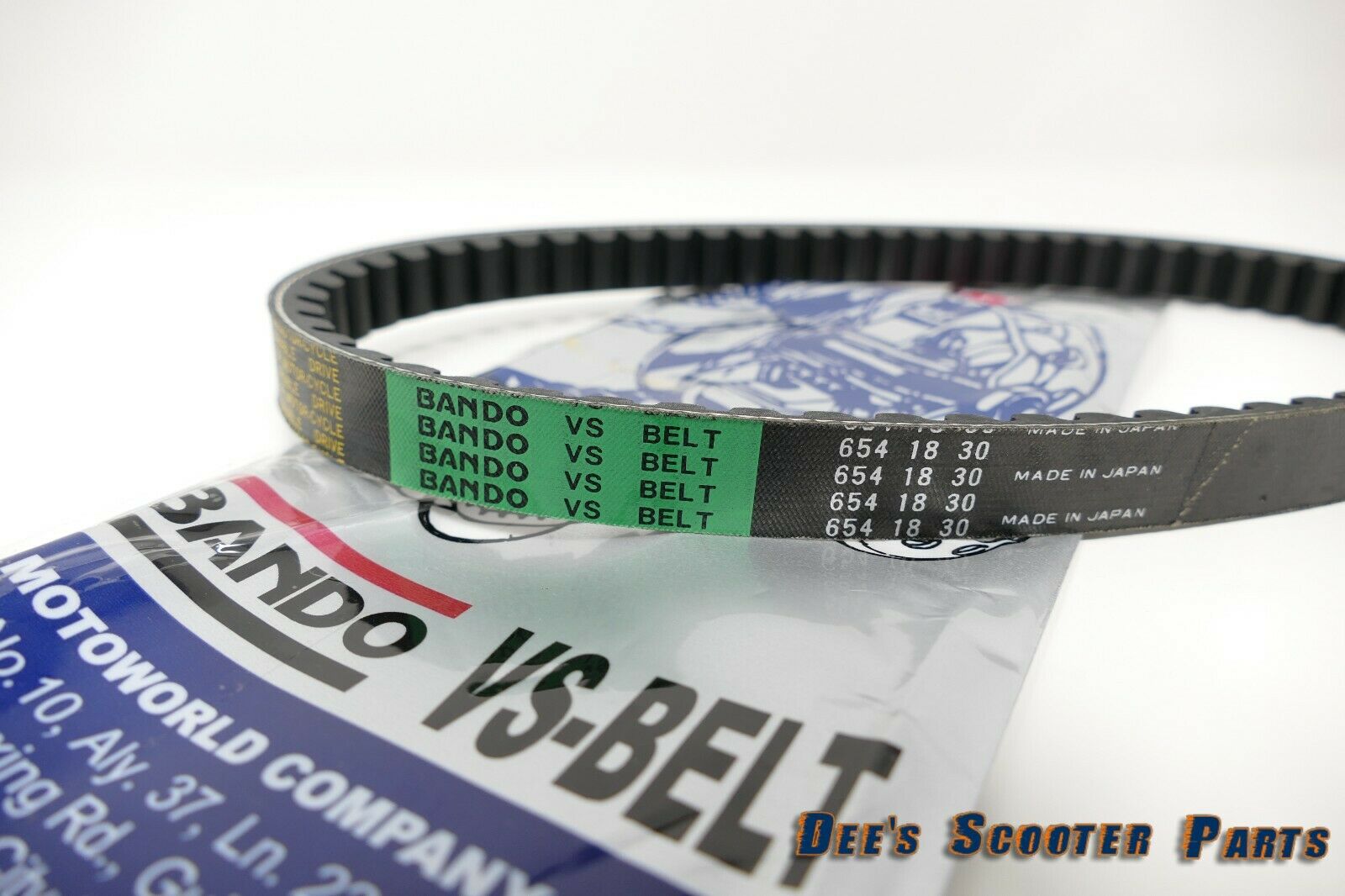 BANDO Belt 654*18*30, Made in Japan. HONDA DIO SYM DD