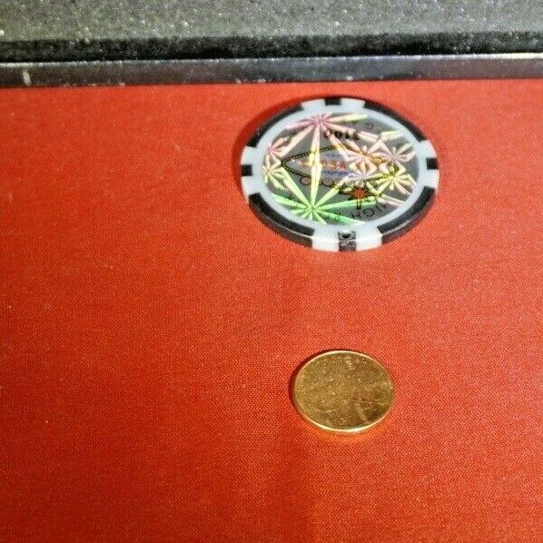High Roller $100 Las Vegas Chip (collectors Coin) (#1107/0)