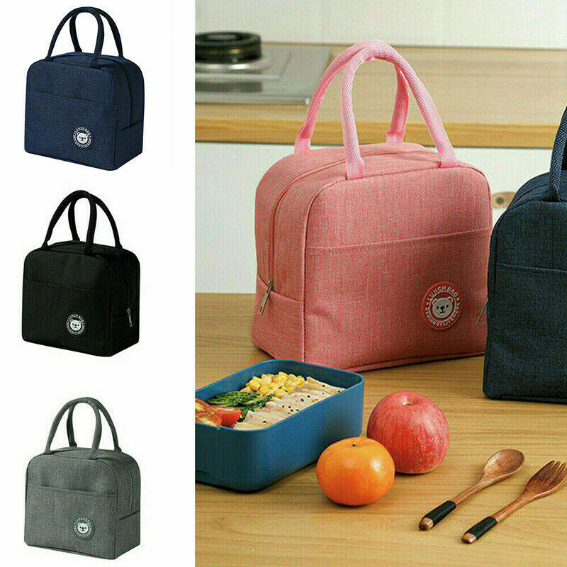 Lunch Bag Insulated Cool Thermal Food Storage Box Tote Carry For Adults Kids