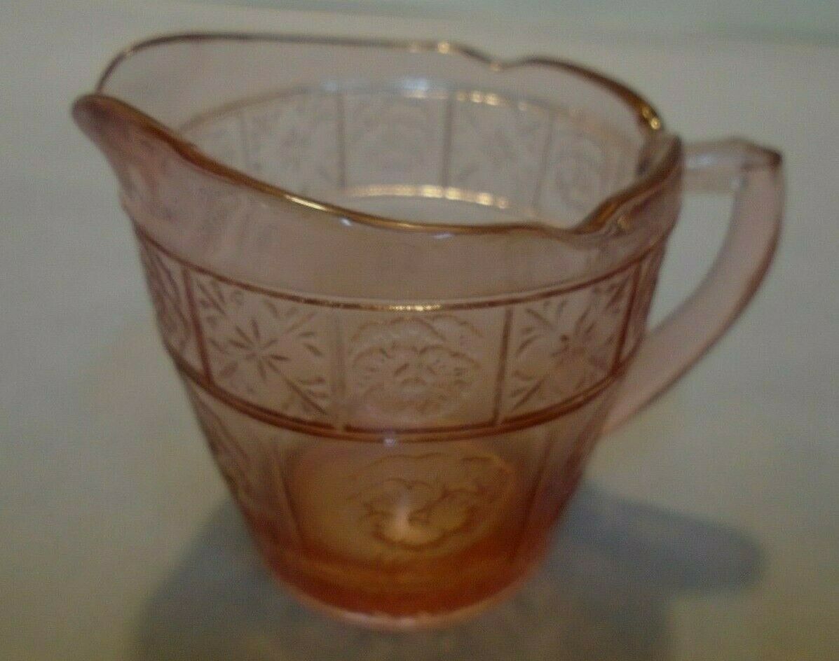 Doric And Pansy By Jeannette, Pink Childs Creamer, 2.5