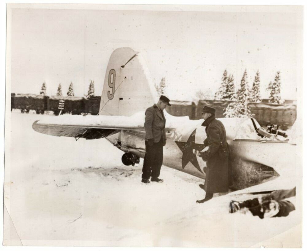 1940 Russian Bomber Shot Down Attacking Finnish Railroad Yard Finland News Photo