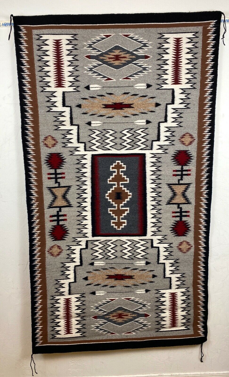 Navajo Storm Pattern Rug, Ida Mae McCabe