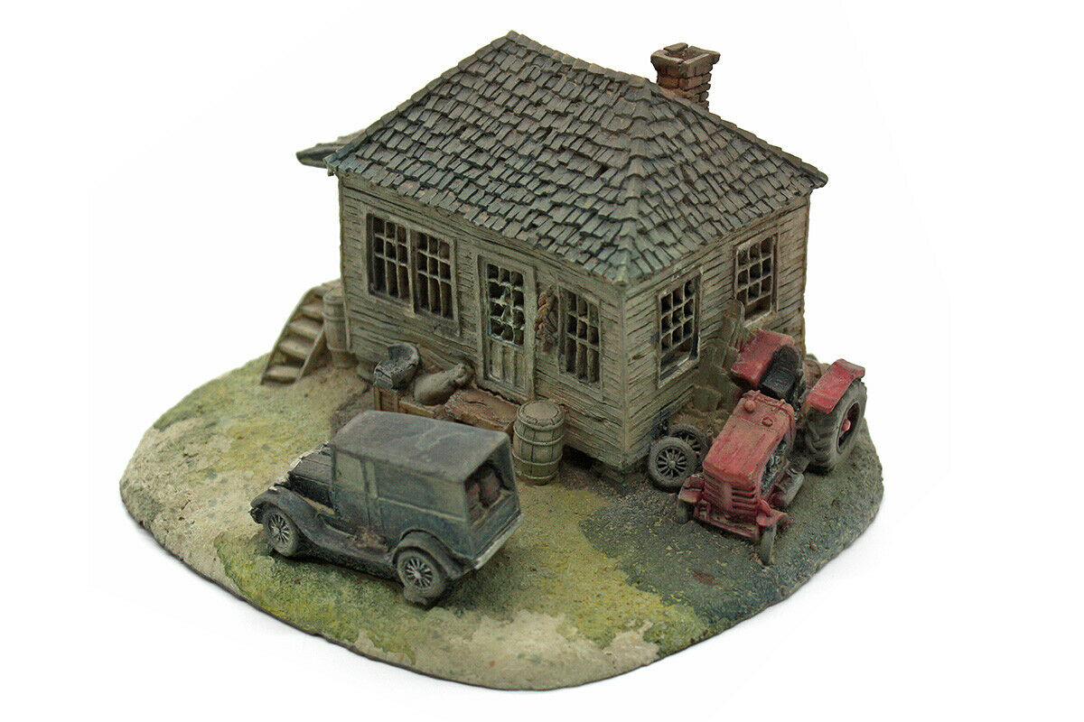 House (loose) Resin Diorama, By Keypoint (#56314) - Used