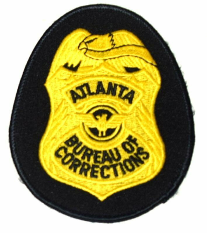 Atlanta – Bureau Of Corrections - Georgia Ga Sheriff Police Patch Shield Eagle 4