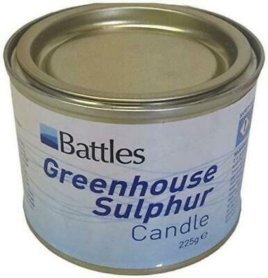 Sulphur Convenient Candles For Eliminating Troublesome Pests And Spores - 225g