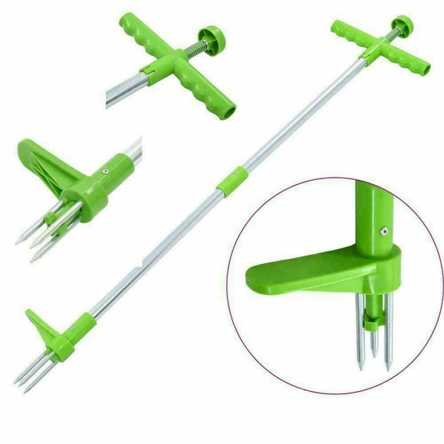 Standing Plant Root Remover-Outdoor Family Yard Garden Weed Puller Tool