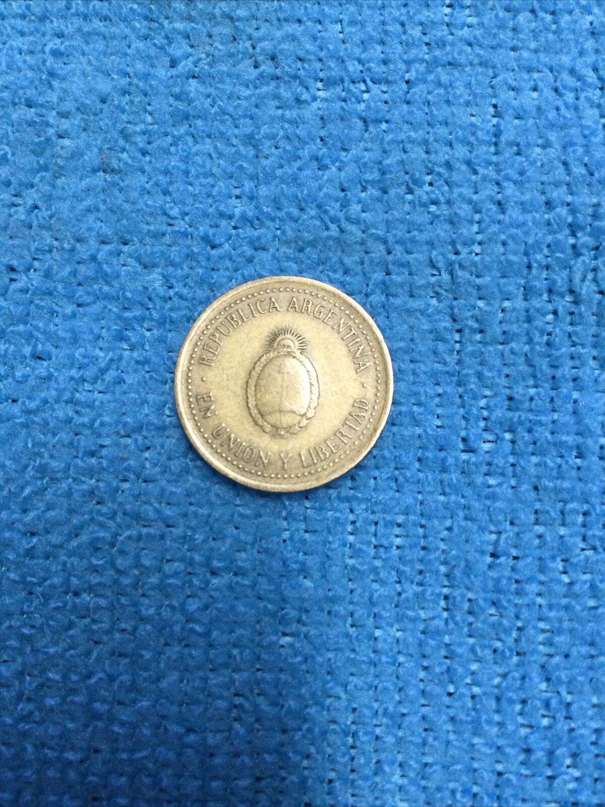 1992 Argentina 10 Centavos Collectible Coin