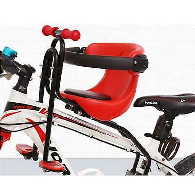 Kids Front Bike Seat Child Bicycle Safety Chair Baby Carrier Saddle Soft Cushion