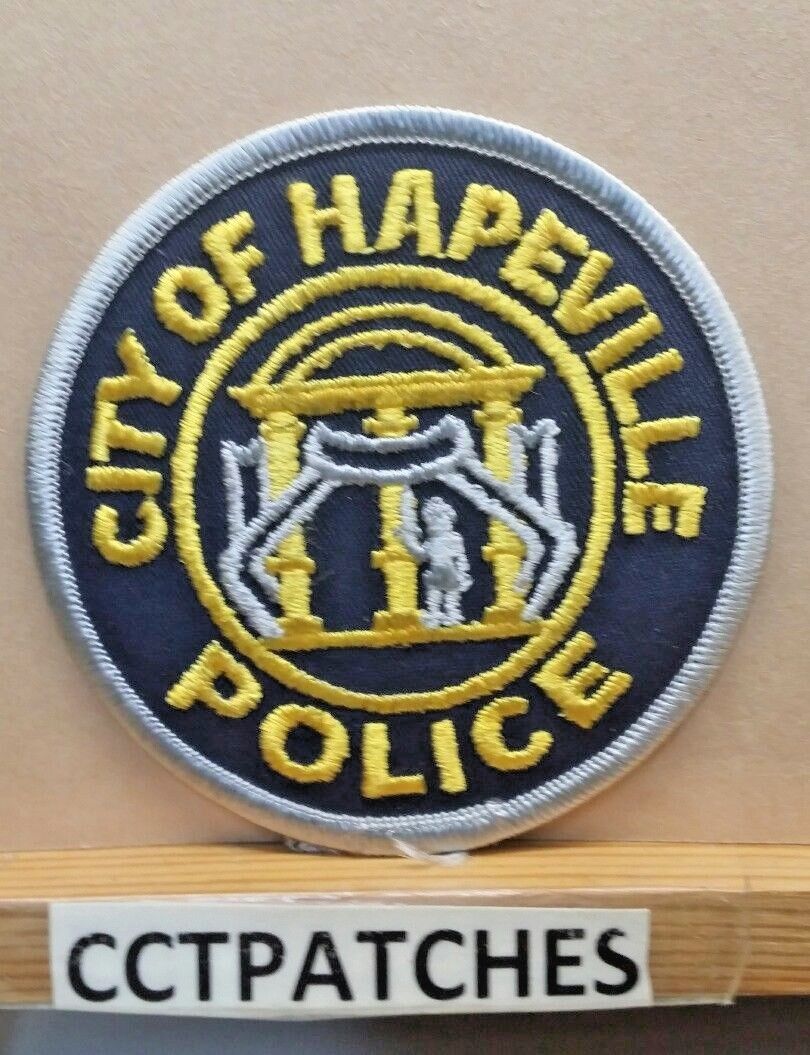 City Of Hapeville, Georgia Police Shoulder Patch Ga