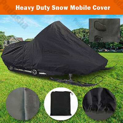 Premium Snowmobile Cover Trailerable Skiing Mobile Storage Water Resistant BHXC4