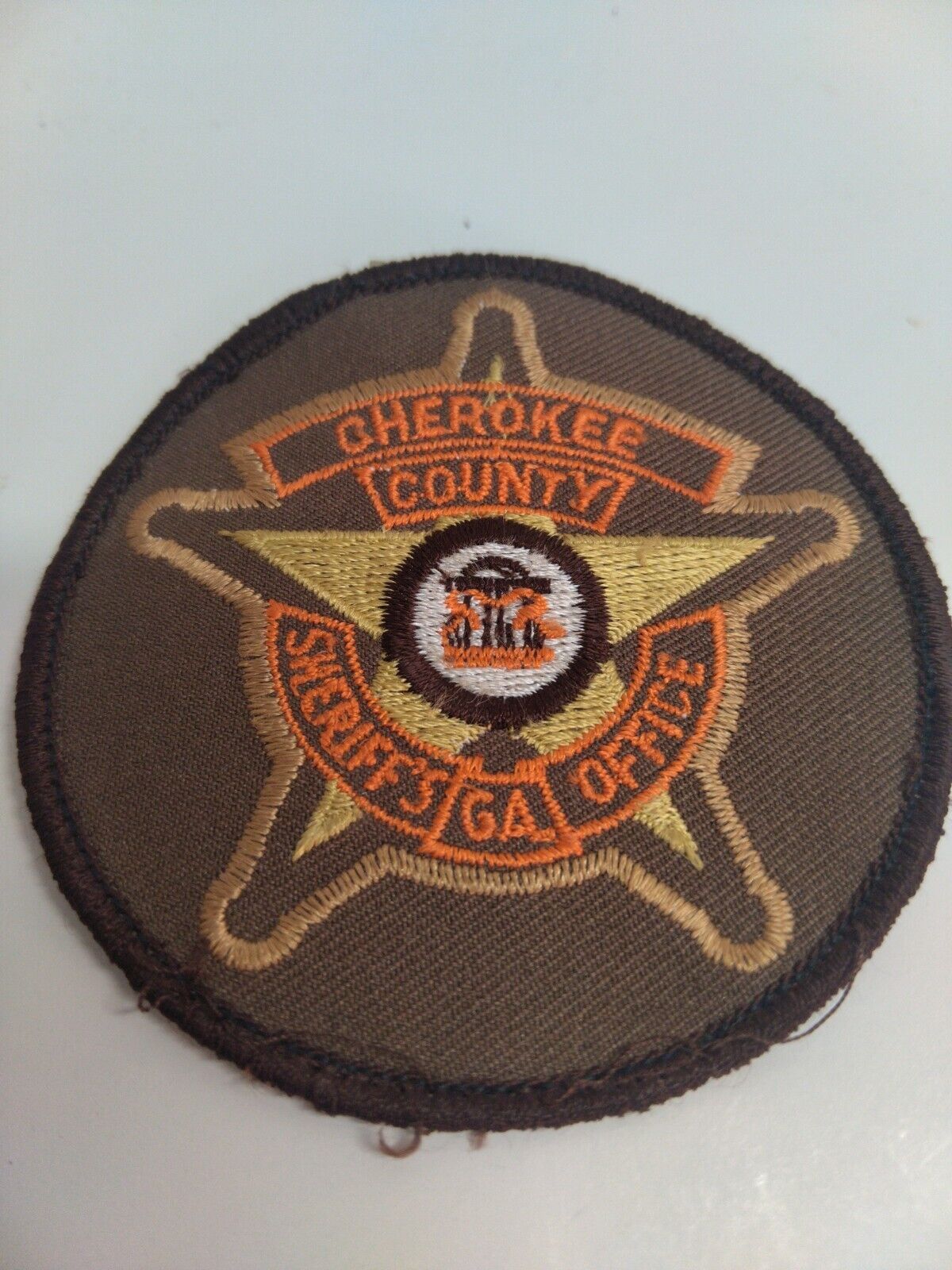 Cherokee County  (ga) Sheriff's Office Patch~free Shipping ~georgia