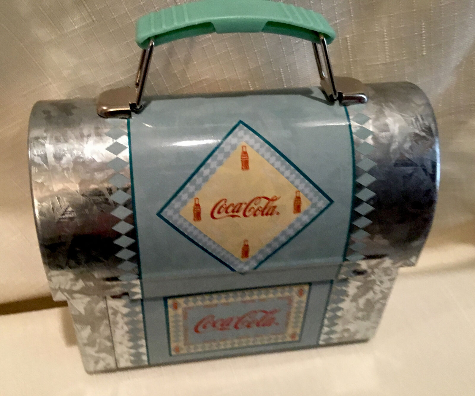 *NEW * Coca Cola Mini Tin Lunch Box  Coke Collectible