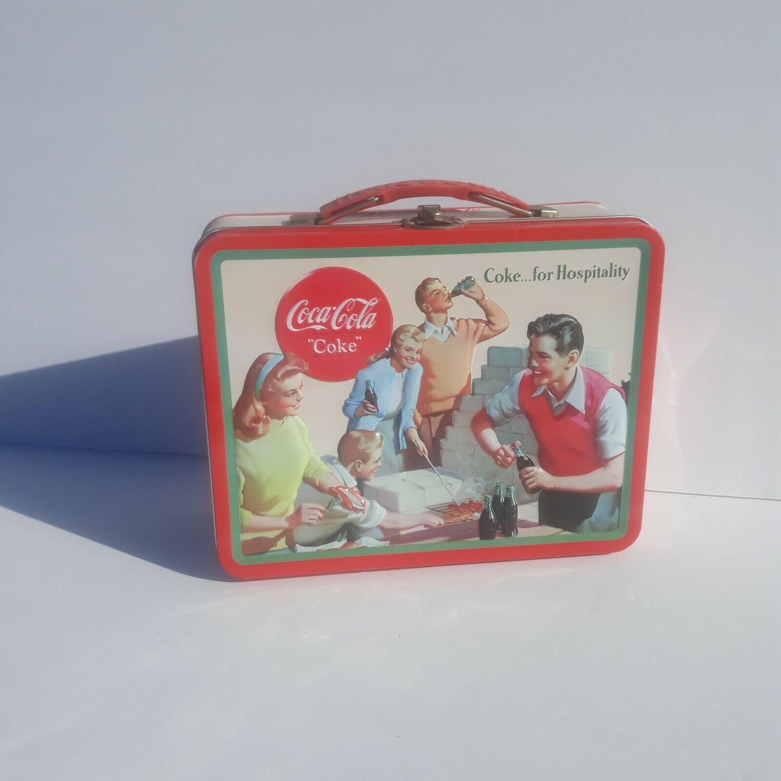 Coca Cola Tin Box Lunch Box