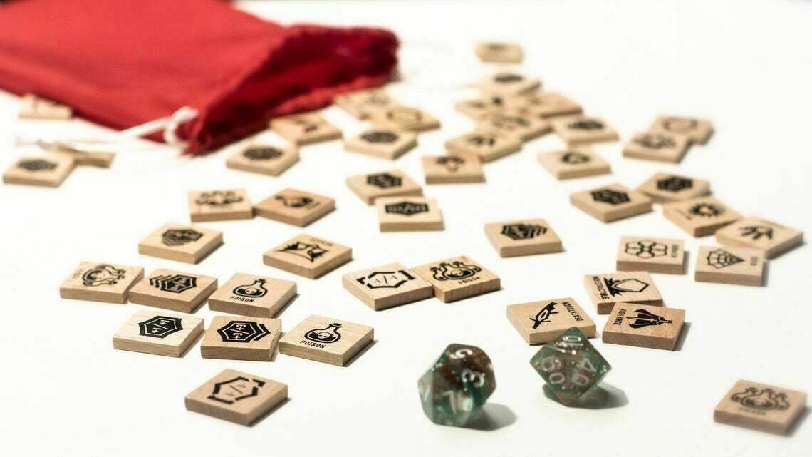 Magic The Gathering Compatible Wooden Counters
