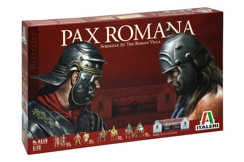 Italeri 6115 Pax Romana 'Struggle at the Roman Villa' 1/72 Scale Diorama Set