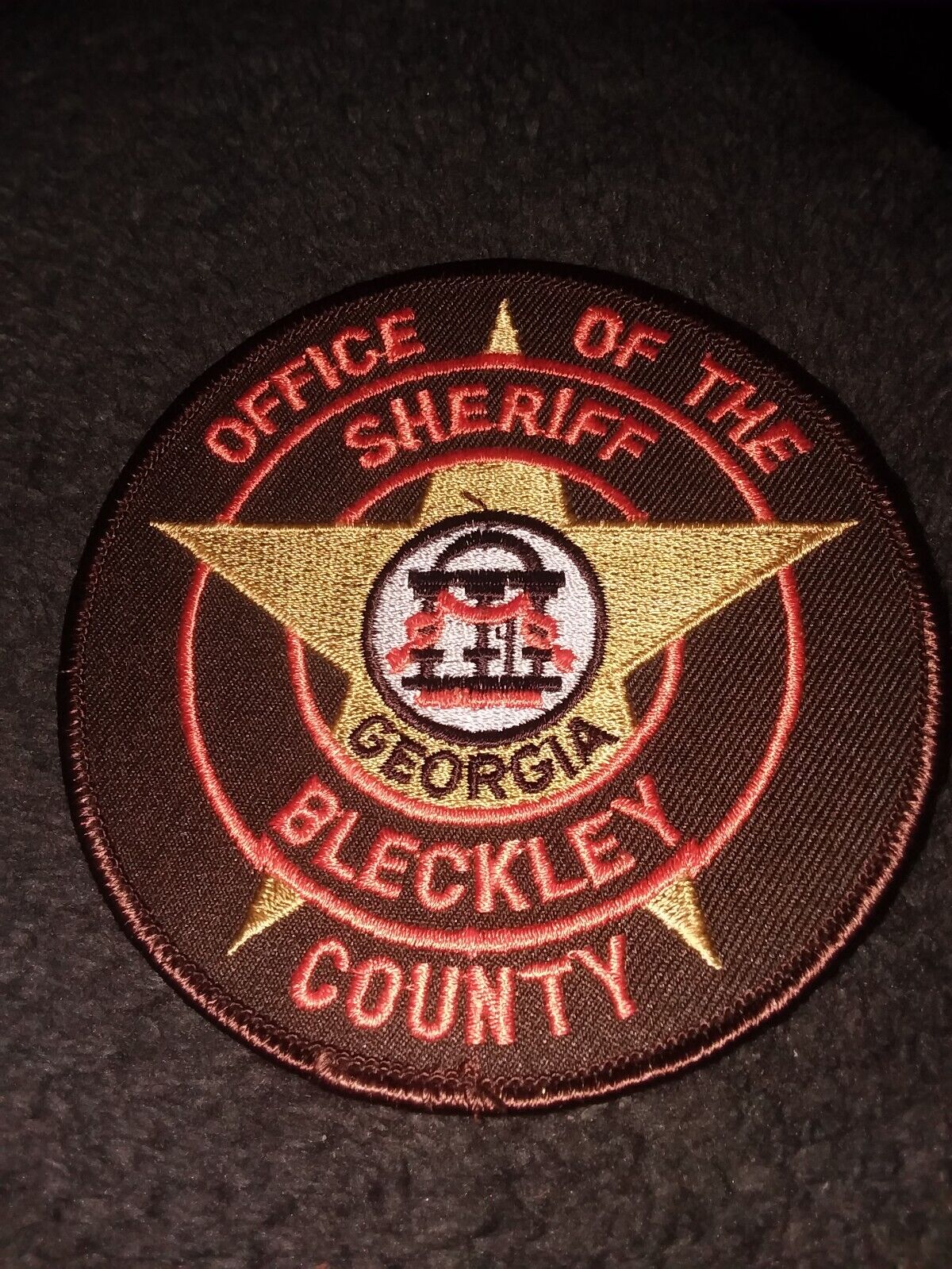 Bleckley County Georgia Sheriff Police Department Patch