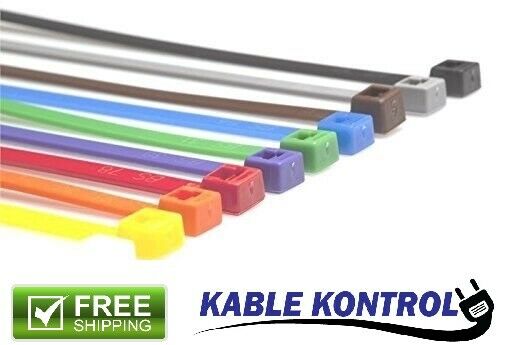 Kable Kontrol Colored Nylon Cable Ties - 11