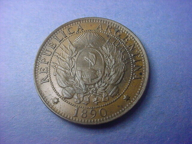 Argentina 2 Centavos 1890 #71853